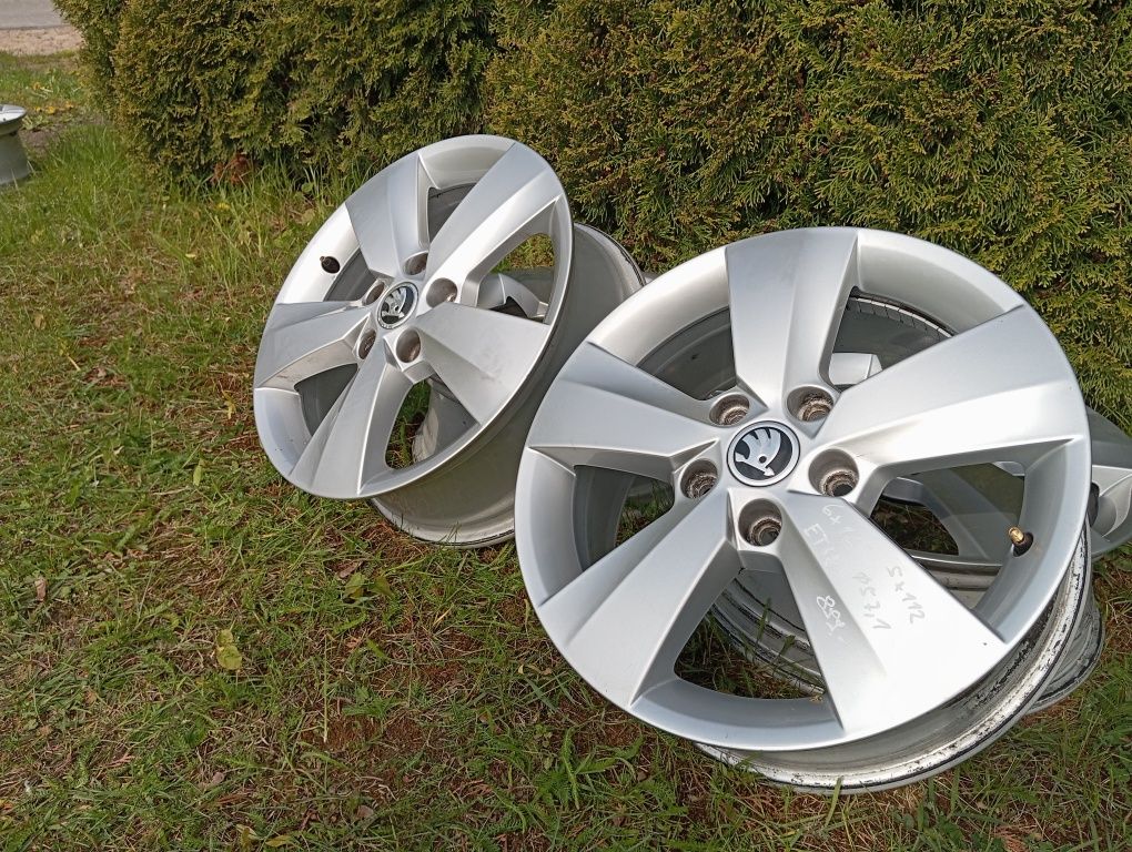 Felgi aluminiowe 5x112 16" Skoda