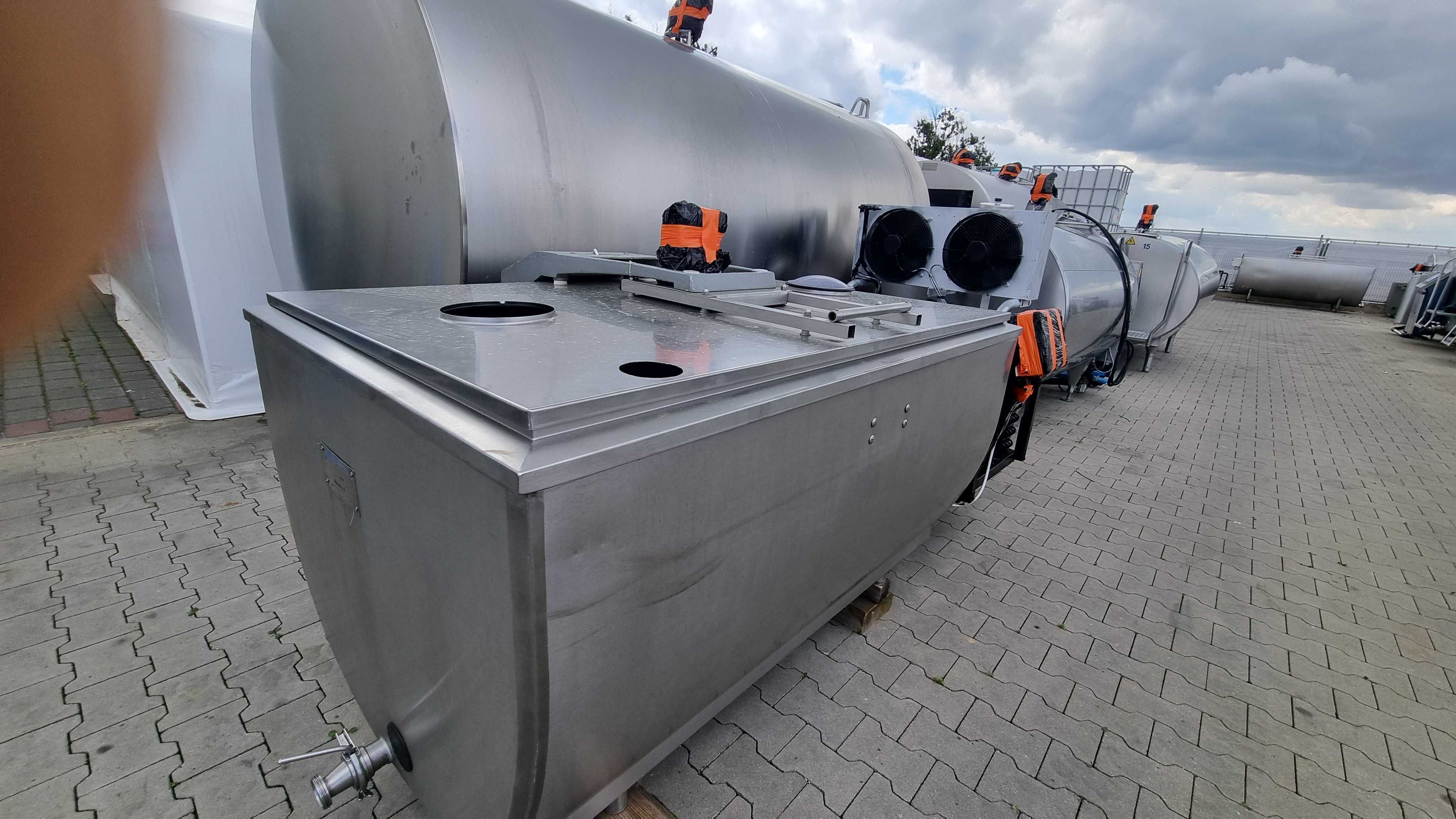 Schładzalnik zbiornik chłodnia wanna do mleka 1000l, stan IDEALNY