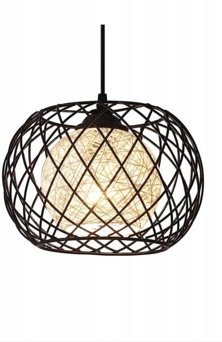 WOWEWA Lampa wisząca LED vintage loft industrial