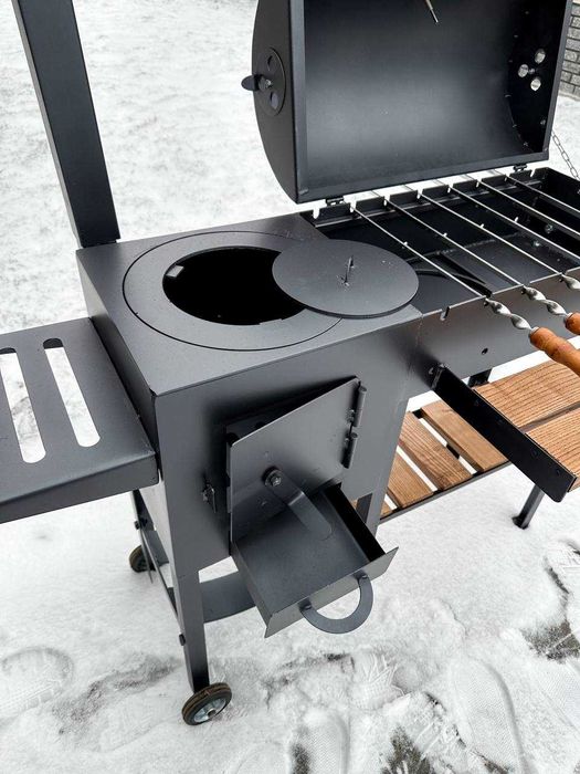 Піч під казан з мангалом