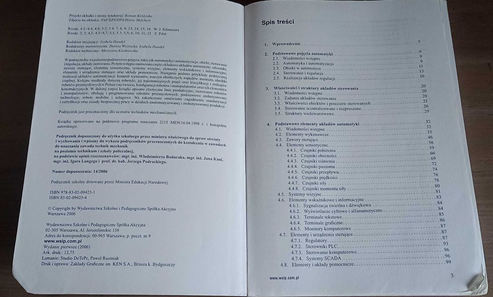 Podstawy Automatyki i Robotyki  Klimasara,Pilat