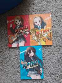 Manga K-on, tomy 1-3