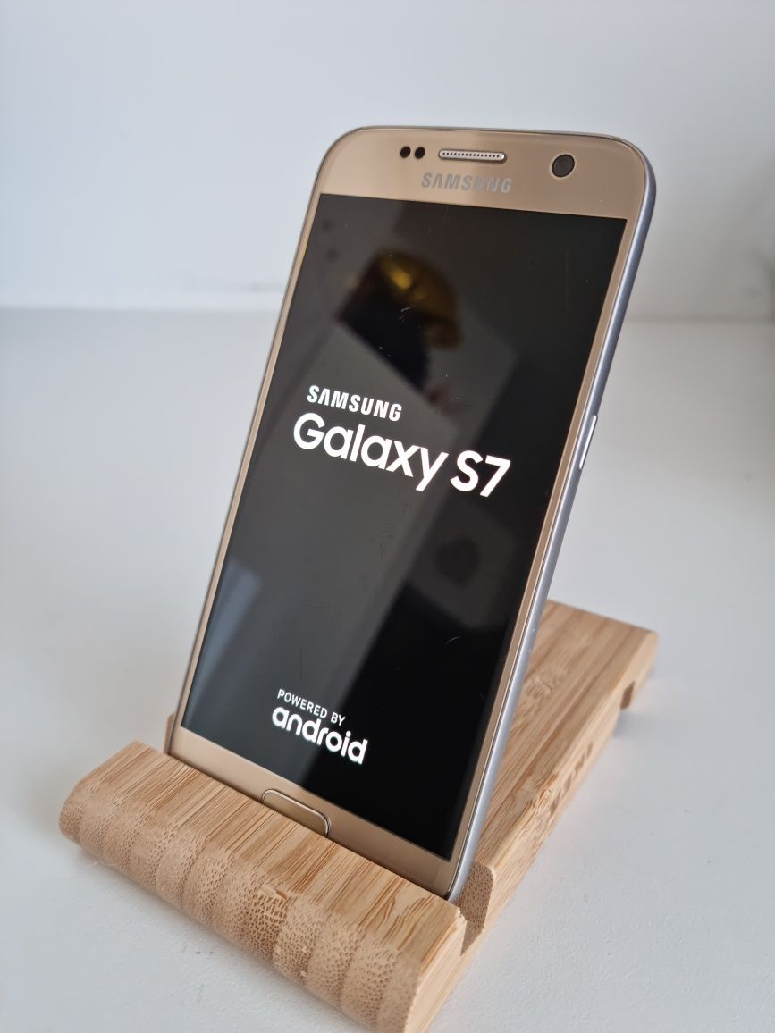 Samsung Galaxy S7 Gold Platinum Bdb stan Złoty