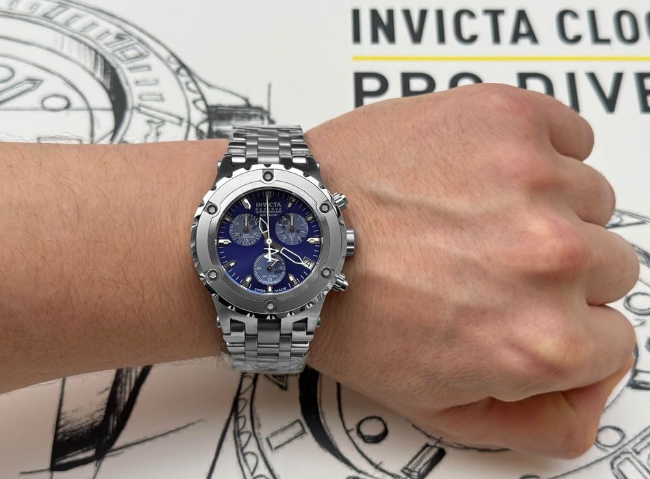 Invicta 6424 Reserve Subaqua SWISS MADE ETA G10.211 44 mm. 500 MT.