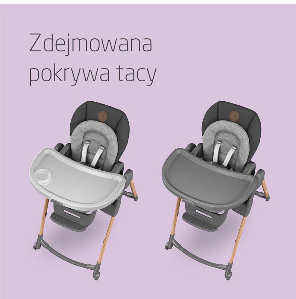 Krzesełka do Karmienia, 0–14 lat, do 60 kg Maxi-Cosi Minla szary nowy