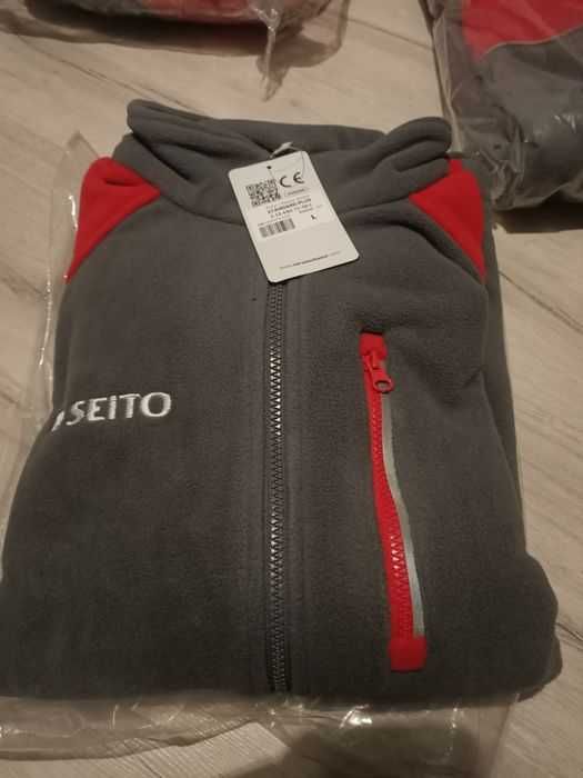 Bluza polarowa z suwakiem ciepła