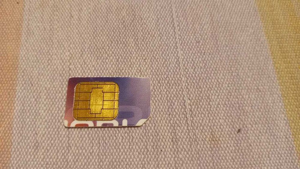 цельная карточка для GSM-сигнализации