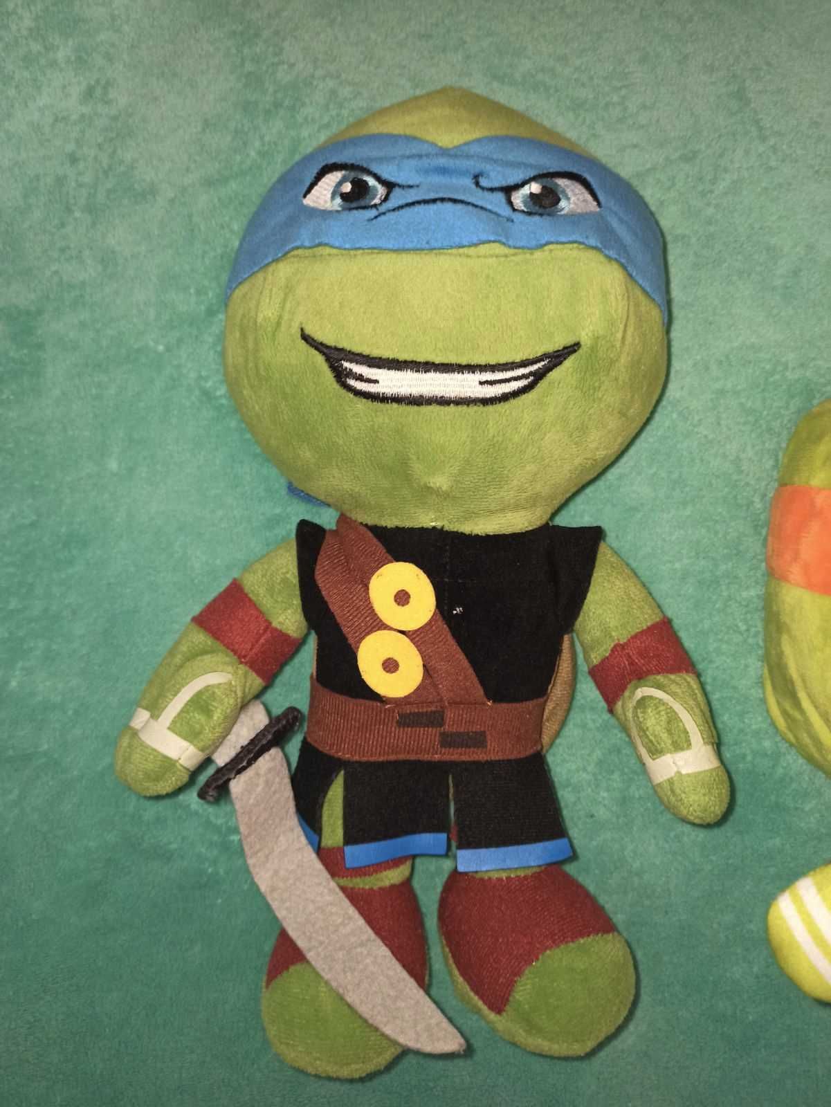 Черепашки-ніндзя м'які іграшки.Ліцензійні.Teenage Mutant Hero Turtles