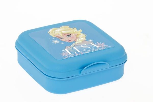 Ланчбокс/Сендвичбокс Herevin Disney Elsa 15х15 см h5 см пластик