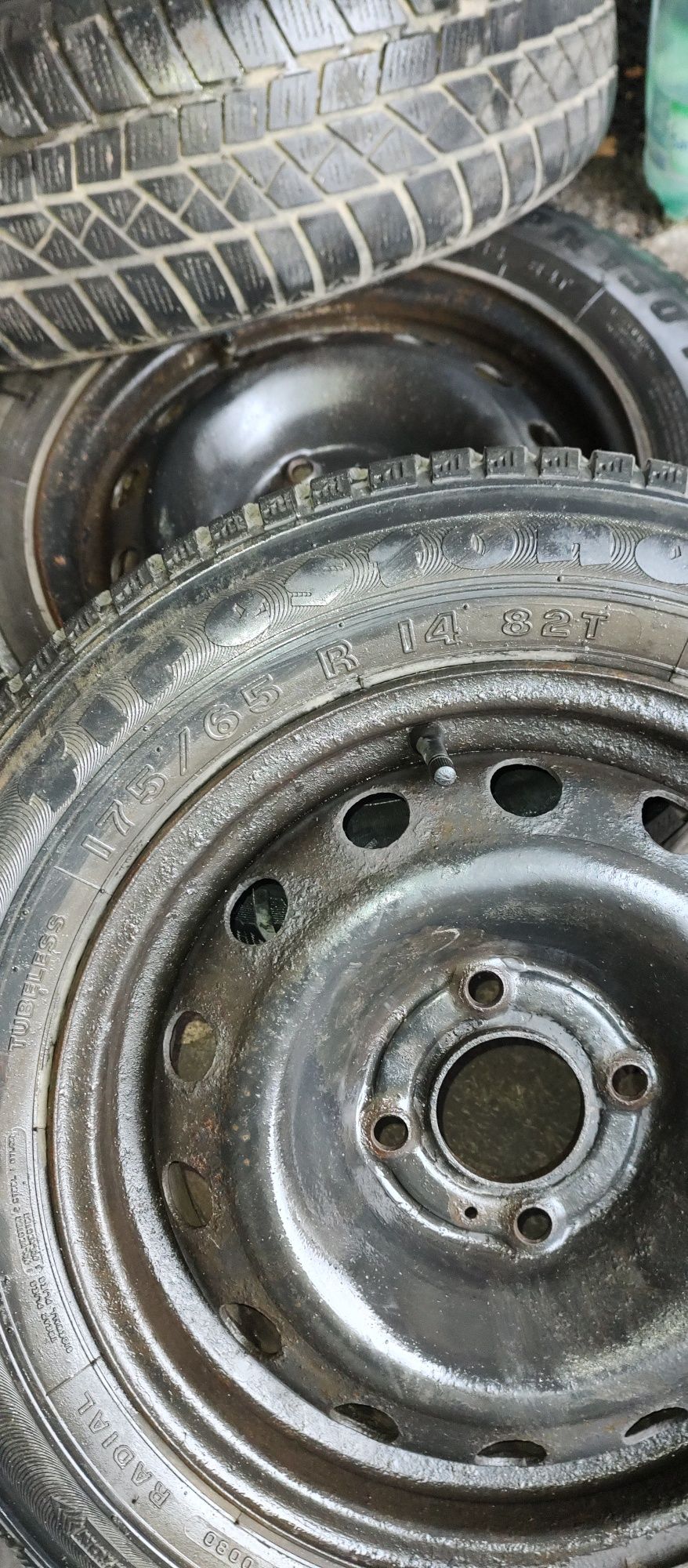 Opony zimowe z felgami peugeot 206