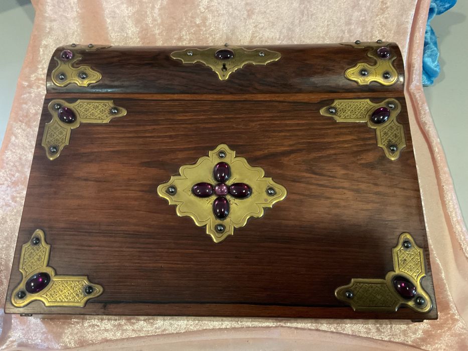 Caixa /slop escritório portatil inglês 32x25x09cm