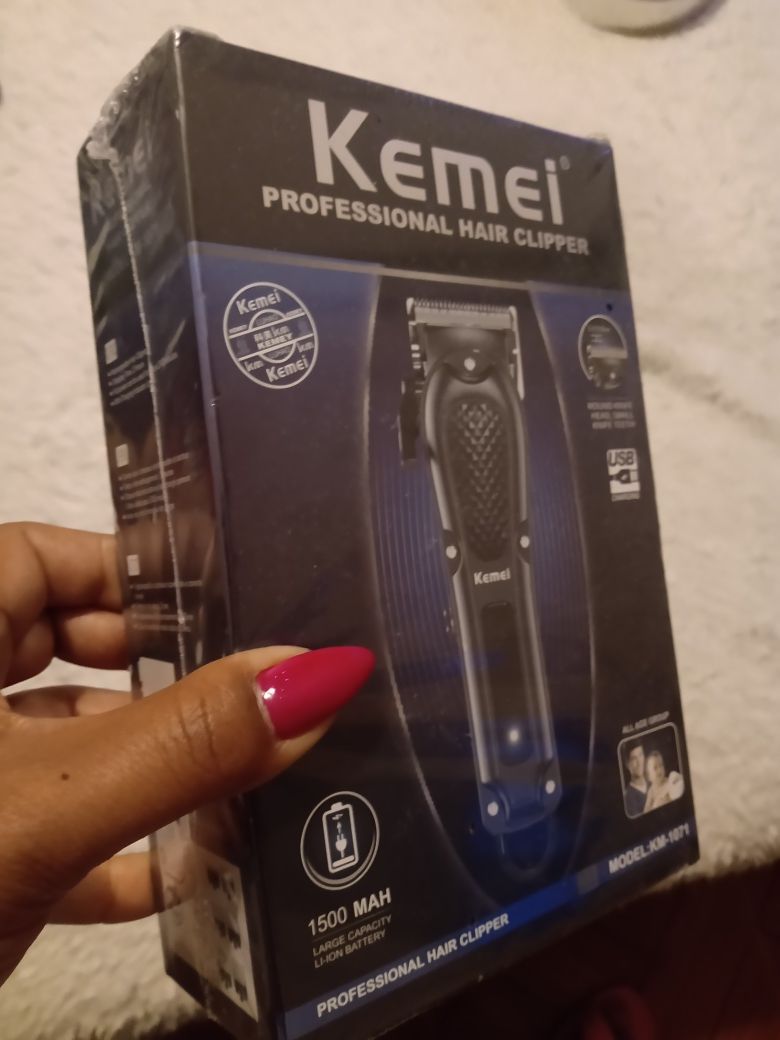 Máquina de Corte de Cabelo para Barbear, Aparador Profissional