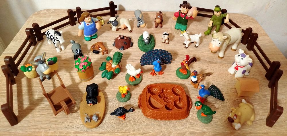 Велика ферма та іграшки дитячі