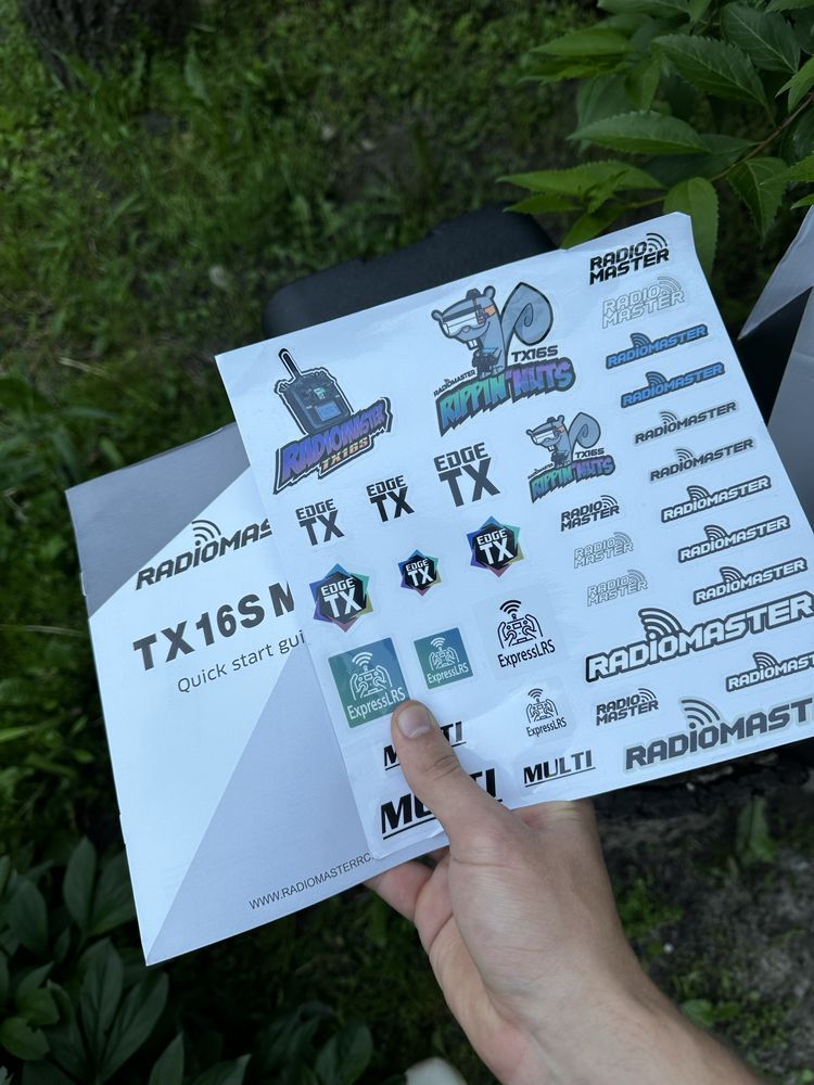Пульт Radiomaster tx16s  elrs m2 нові запаковані