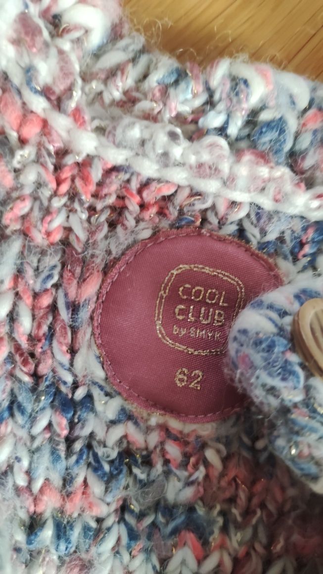 Sweterek zapinany na guziki Cool Club r. 62