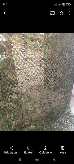Siatki maskujące 2x3 m nowe