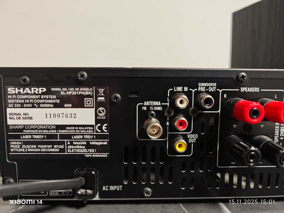 Музыкальный центр Sharp XL-HF201 vs Panasonic SB-PMX5