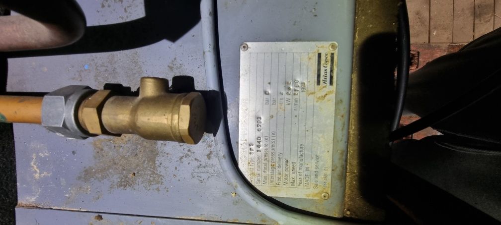 Atlas copco sf2 kompresor bezolejowy