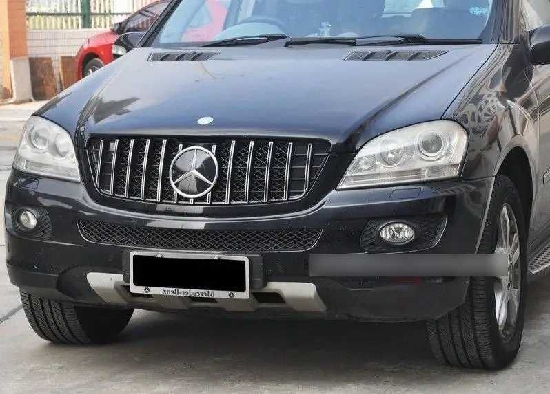 решетка радиатора мл 164 дорестайлинг 05-08 gt amg Mercedes ml w164