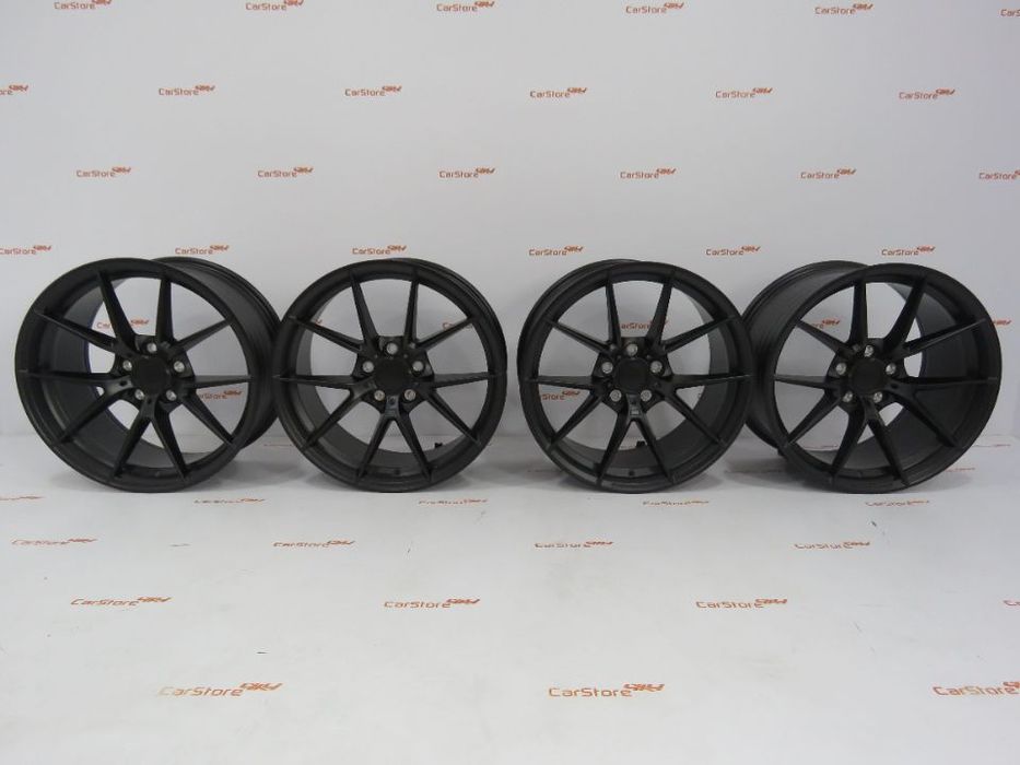 Jantes Look Bmw M4 Cs 18 x 8 et34 + 9 et 41 5x120 Preto Matte