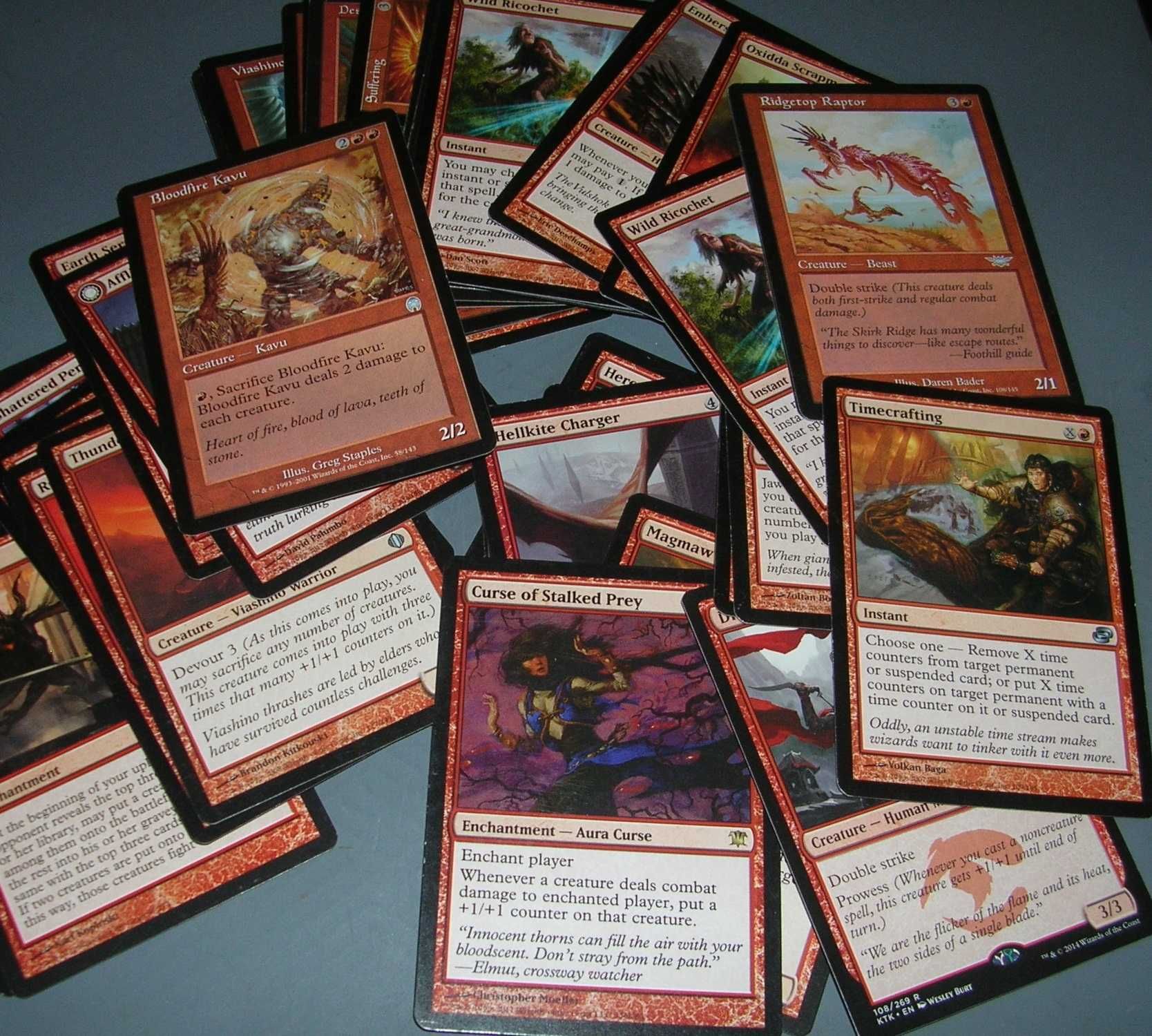Magic the Gathering - 50 kart czerwone