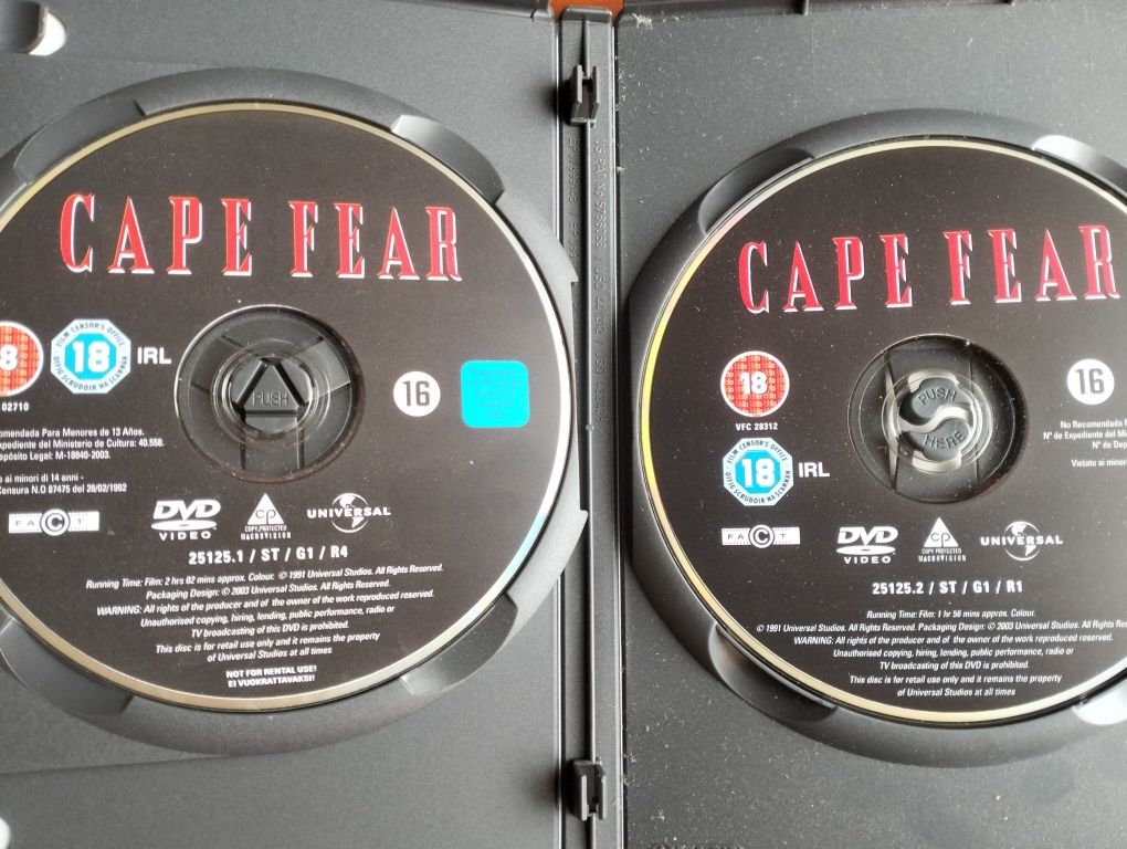 DVD O Cabo do Medo
