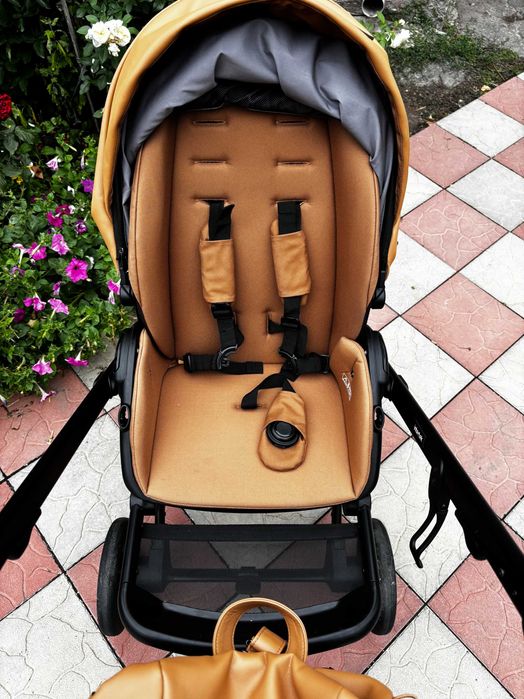 Коляска 2 в 1 Anex e/type Caramel + автокрісло Maxi-Cosi Citi