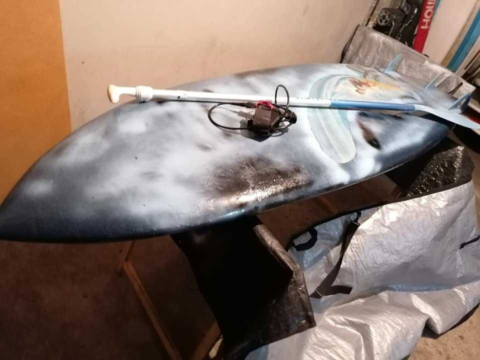 SPO Paddleboard 9 Epoxy prancha de SUP surf Evolution Funboard FCS