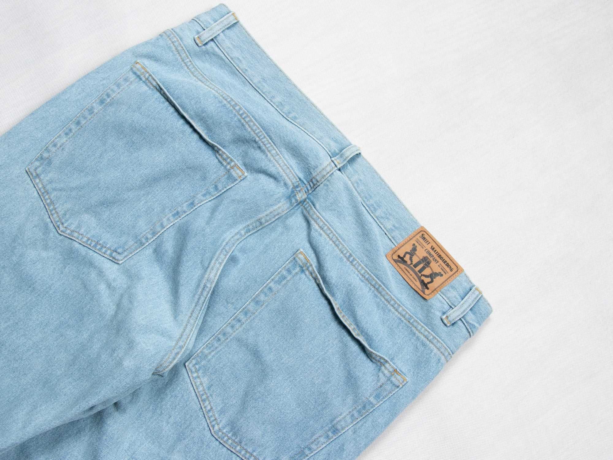 Spodnie jeansowe Sweet SKTBS 36us baby blue loose fit