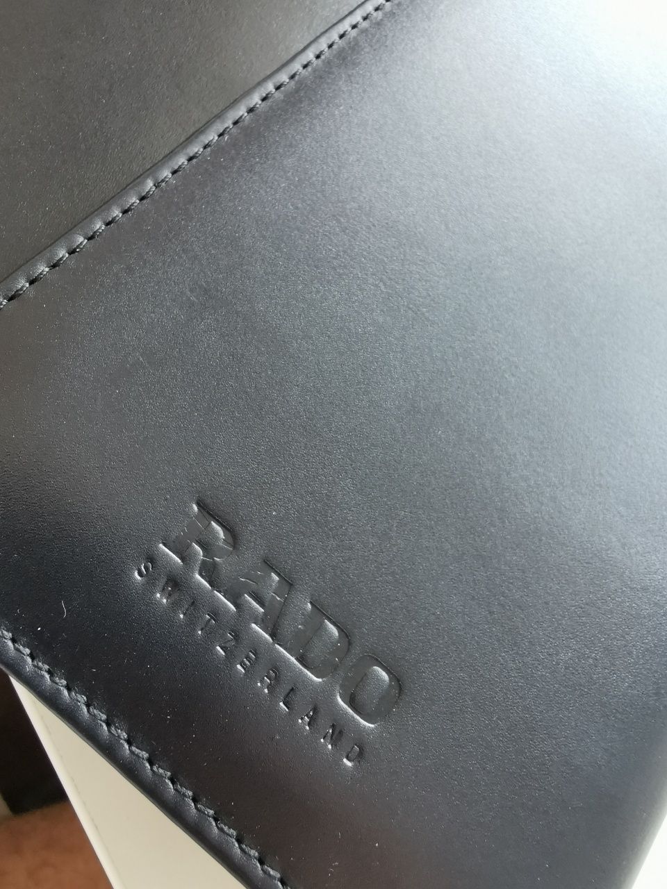Rado Swiss Duża Skórzana Aktówka Etui Organizer