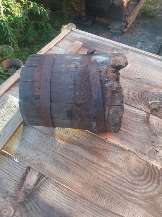 Stara maselnica drewniana zabytek