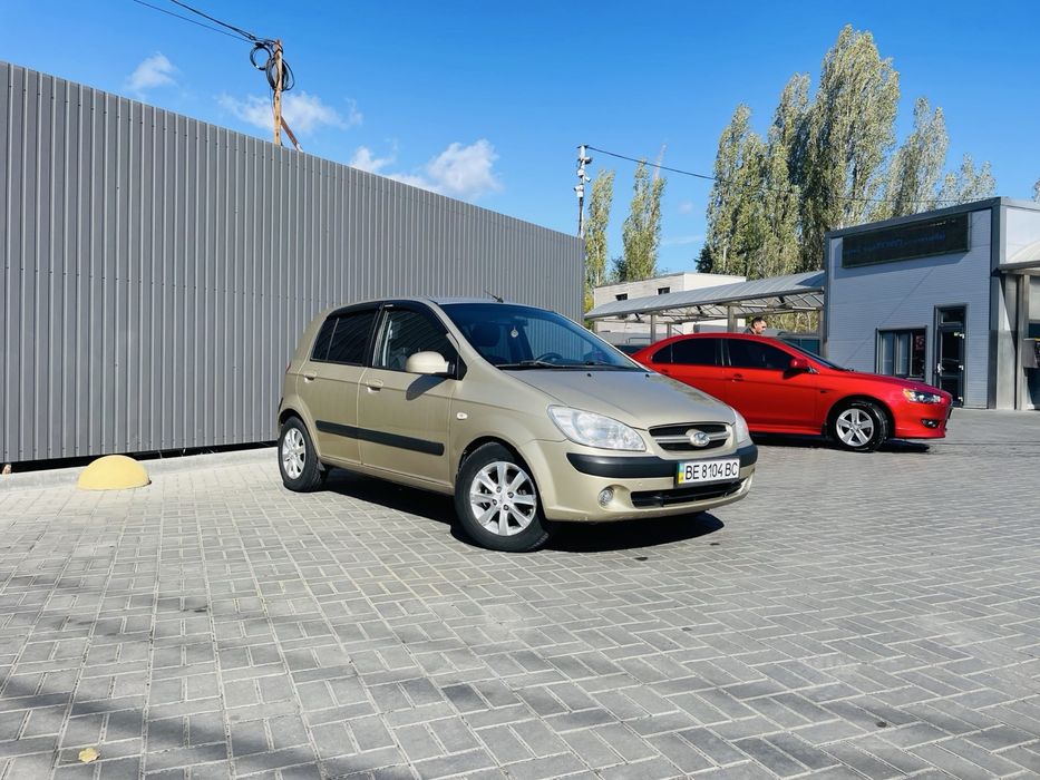 Hyundai getz 2006 год 1.4 газ/бензин, автомат
