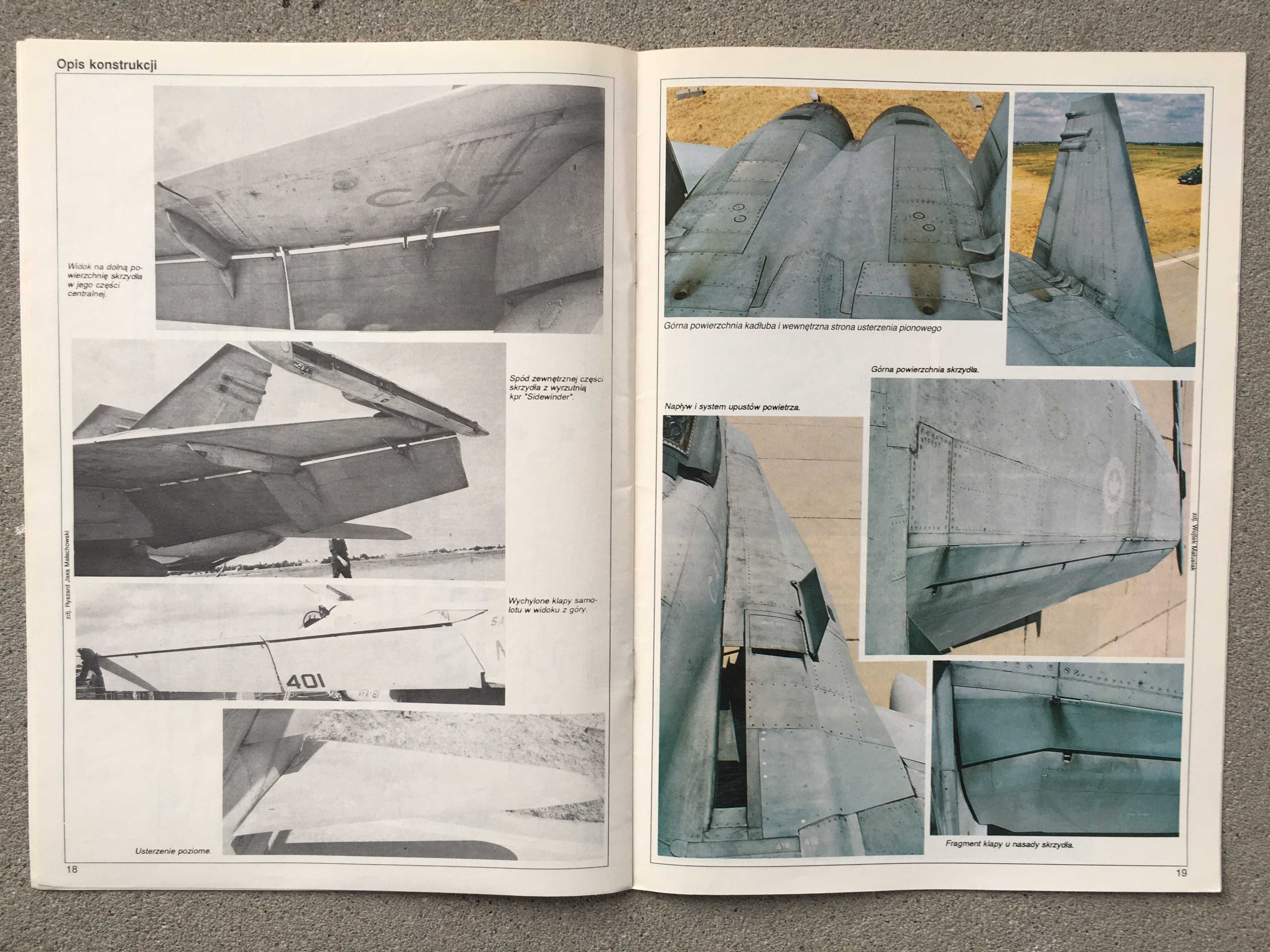 Przegląd konstrukcji lotniczych 8/92 (12) F/A-18 Hornet