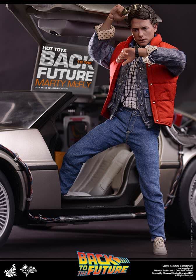 Фигурка 1/6 hot toys mms 257 BACK TO THE FUTURE MARTY MCFly spec ed