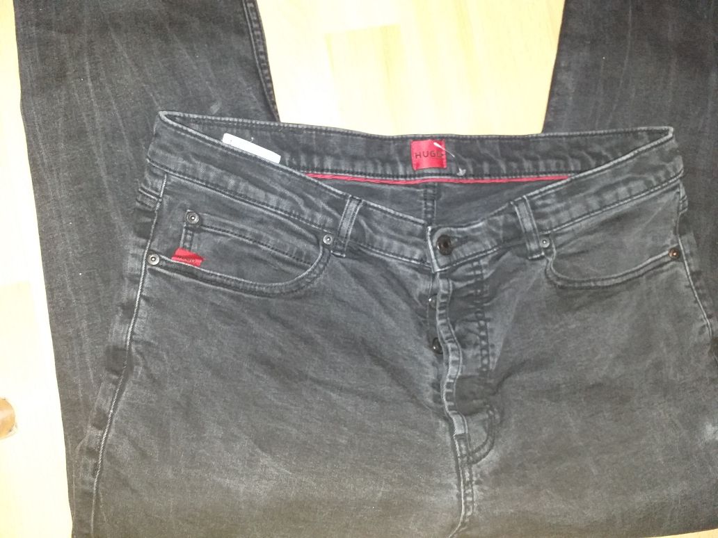 Spodnie meskie jeans roz W34L34 / XL * Hugo Boss
