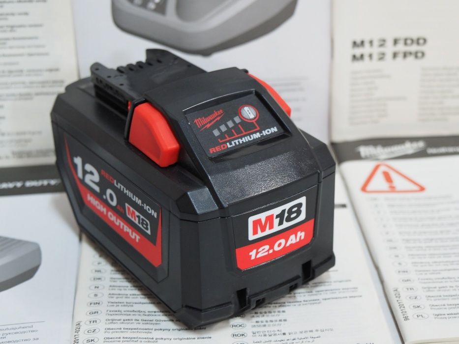 Bateria MILWAUKEE M18 18v 12Ah akumulator do młot pila klucz pilarka