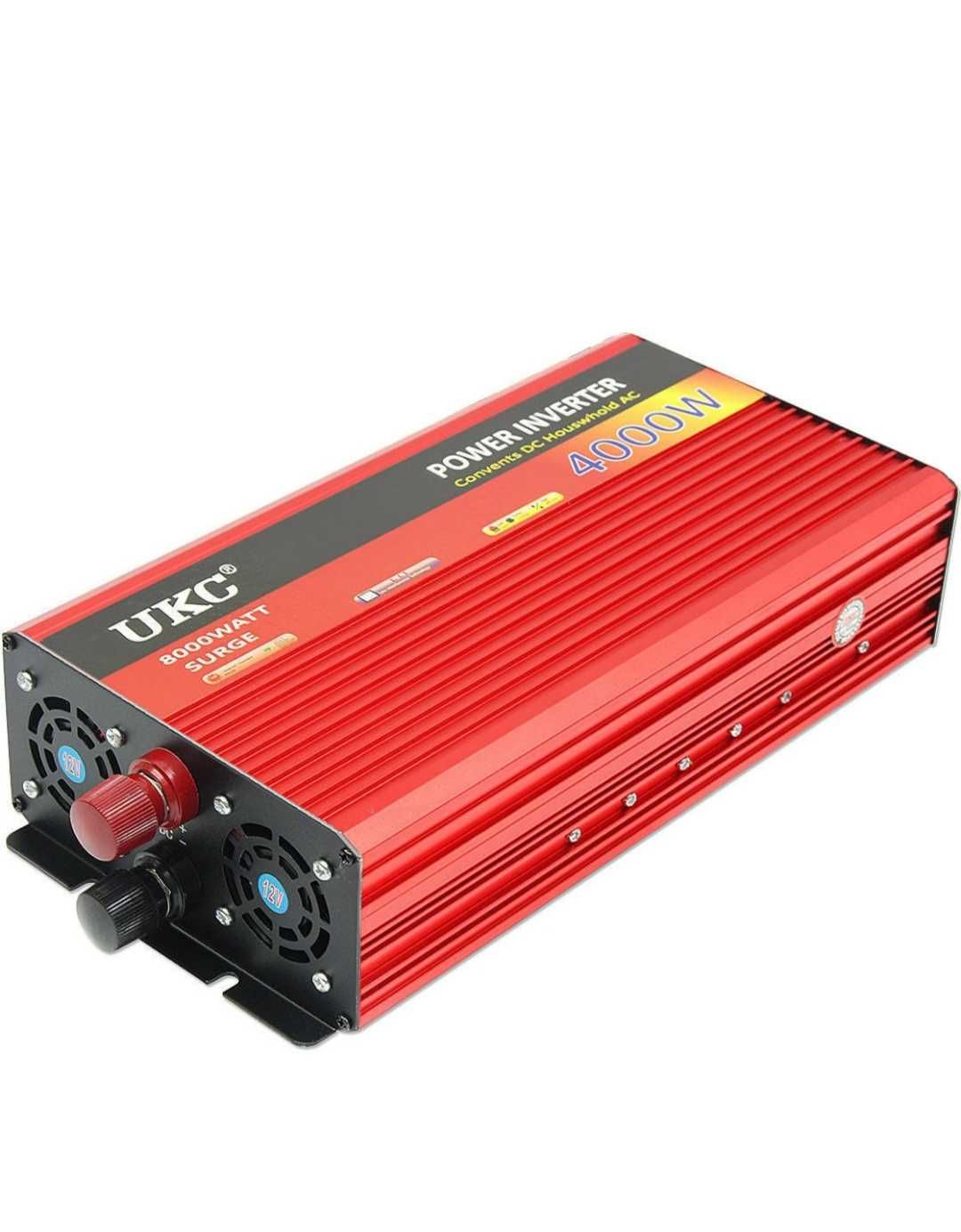 Інвертор Инвертор 12 24V UKC
Перетворювач Преобозователь 12 24 v 4000W