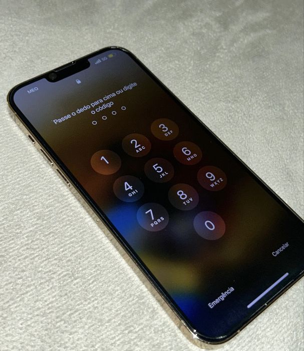 iPhone 13 Pro Max 128 GB Dourado – Impecável, como novo!