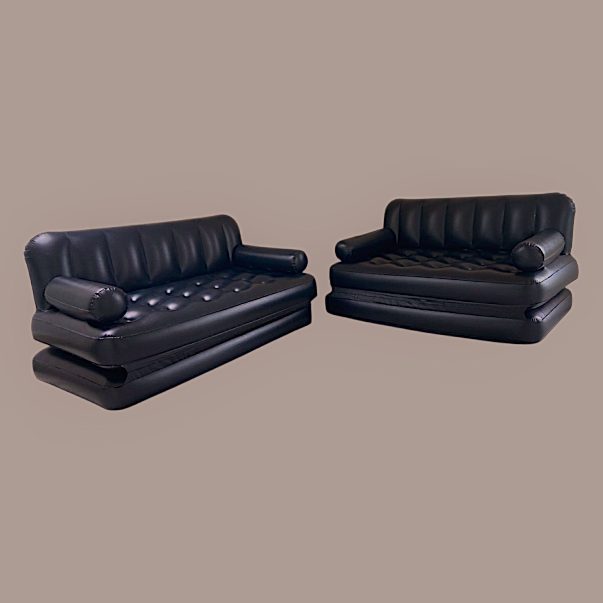 Materac dwuosobowy Bestway Super Sofa 152x188x64 cm czarny