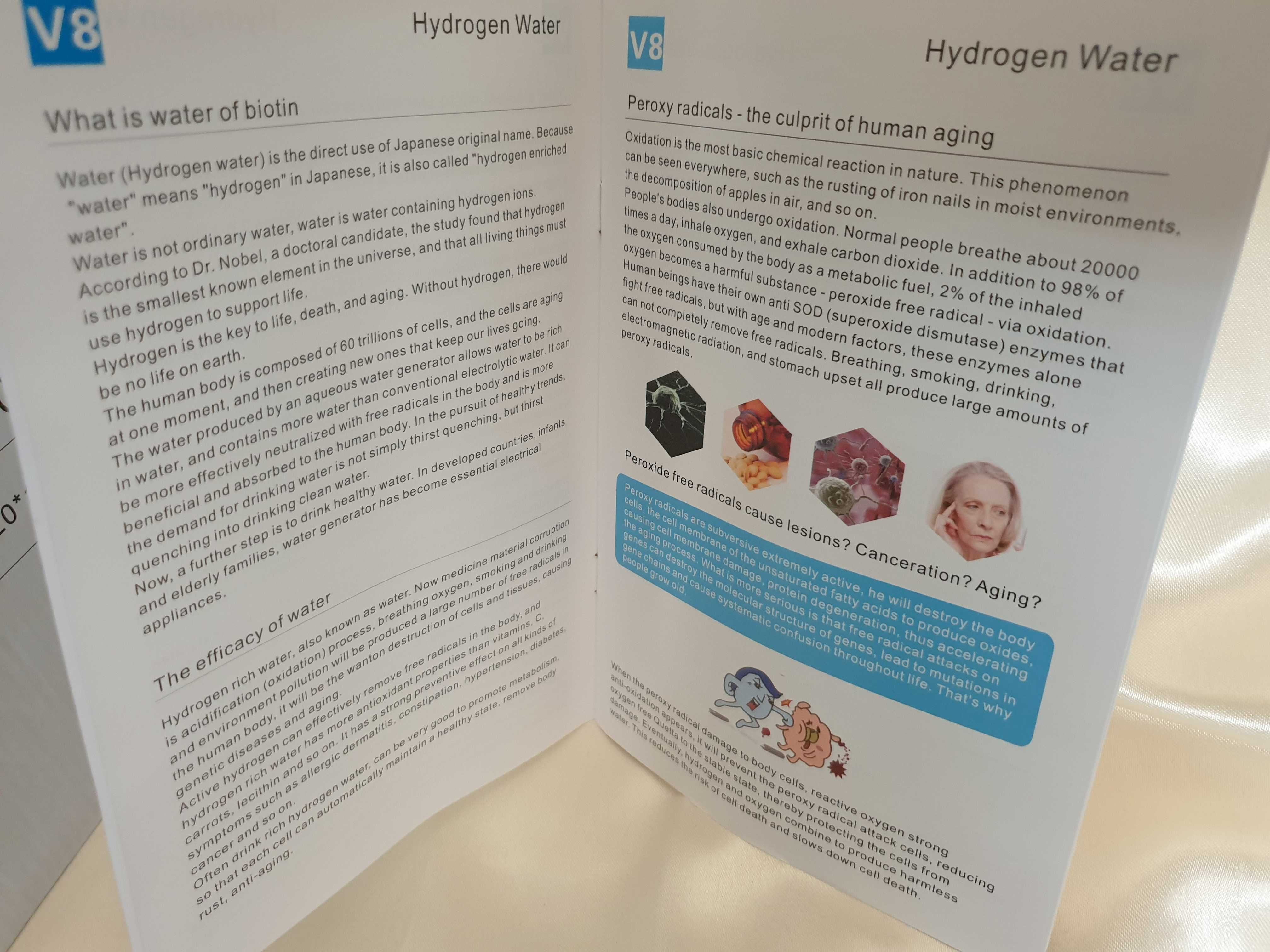 Hidrogen Water V8
