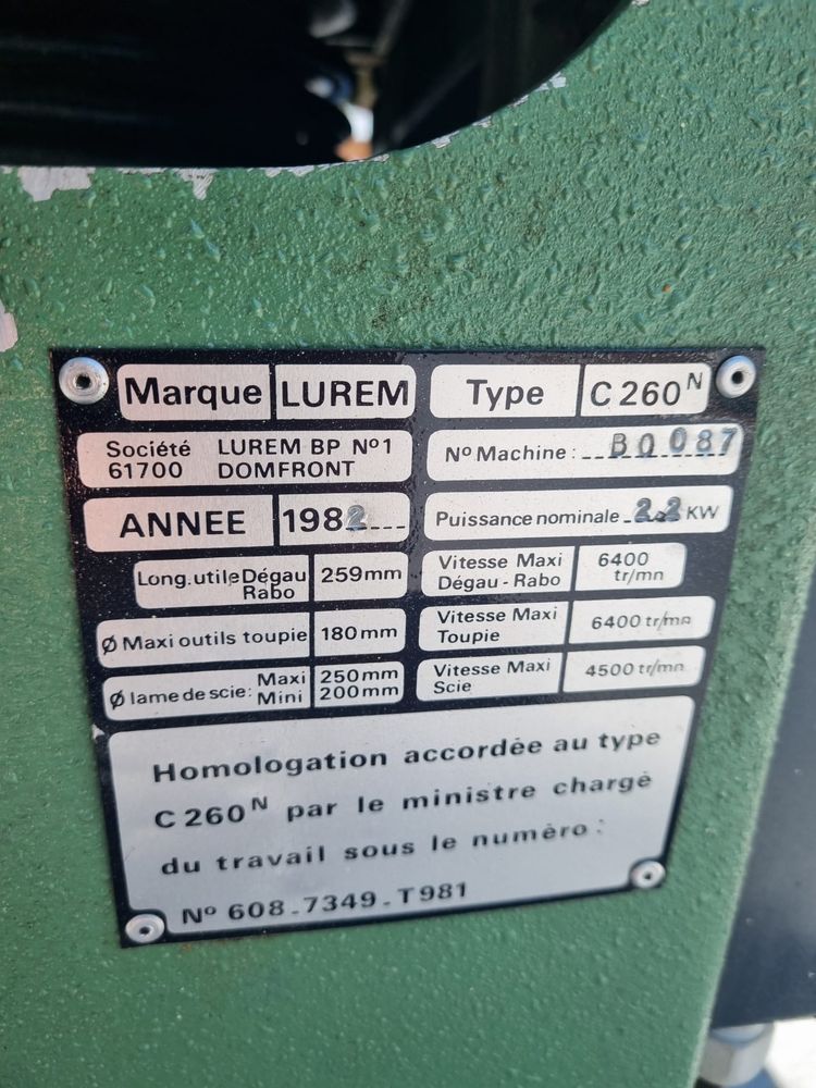 Maszyna wieloczynnosciowa Lurem c 260