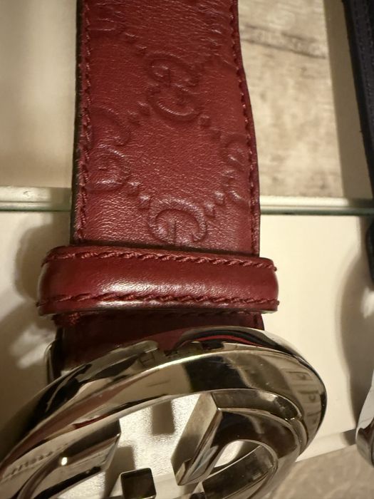 Gucci оригинал. Ремень мужской. Натур. кожа.Цена за один. Б/у.