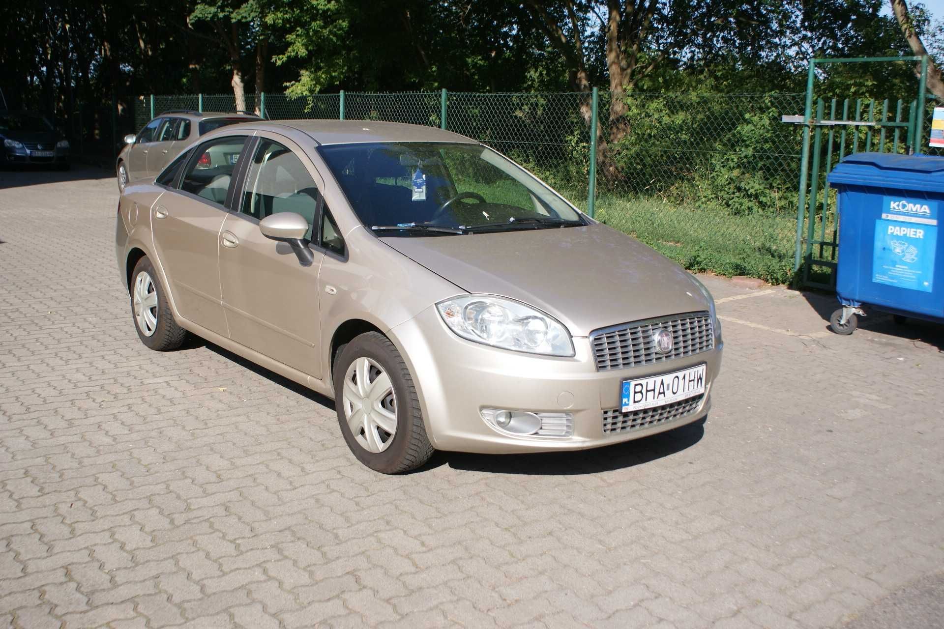 Fiat Linea 1.4+GAZ Klimatyzacja Stan Idealny 2011r