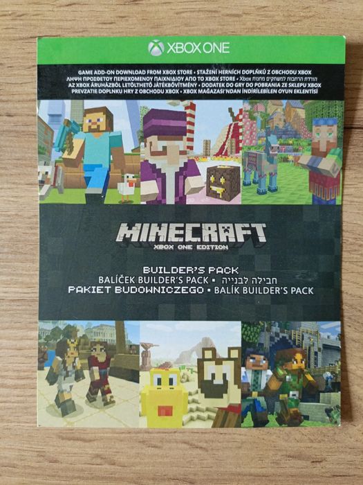 Minecraft dodatk do gry, zestaw budowniczy