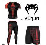 Комплект 3в1 VENUM Logos RED бокс-боротьба-мма-біг р.130-145см до 45