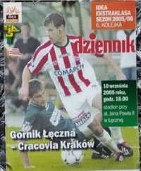 Program meczowy Górnik Łęczna Cracovia