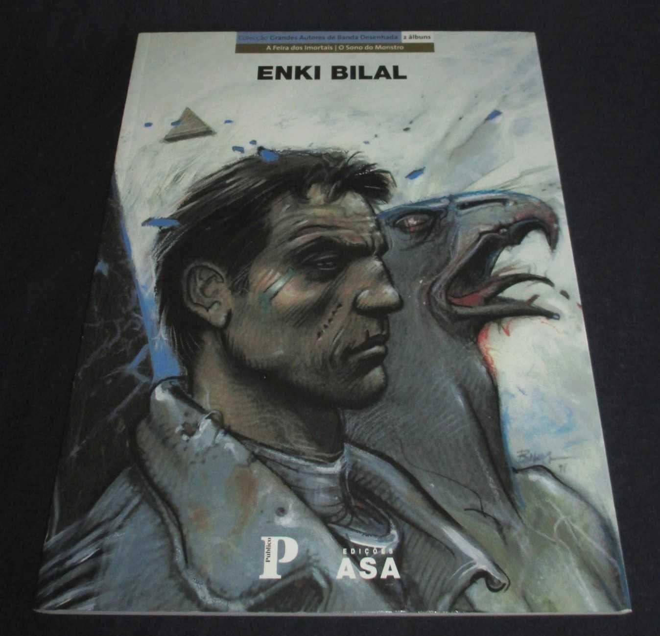 Livro BD A Feira dos Imortais / O Sono do Monstro Enki Bilal