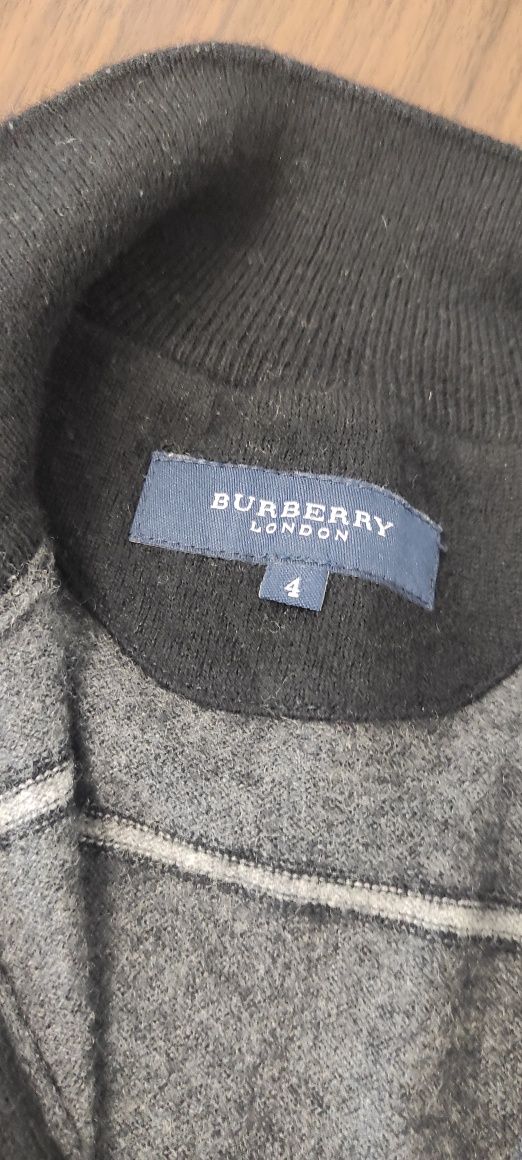 Casaco Burberry 100% Lambswool