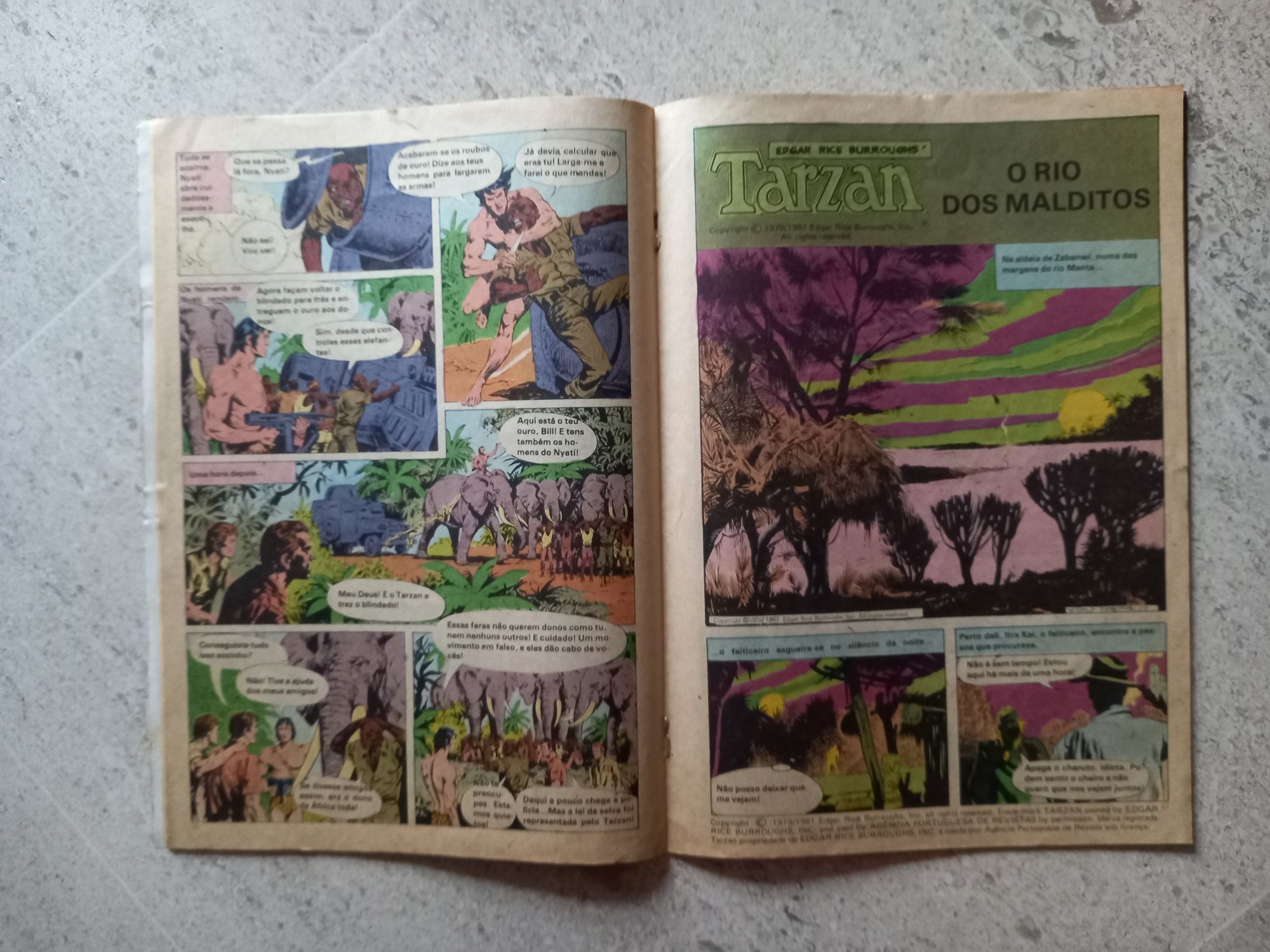 Revista Tarzan, Edgar Rice Burroughs'