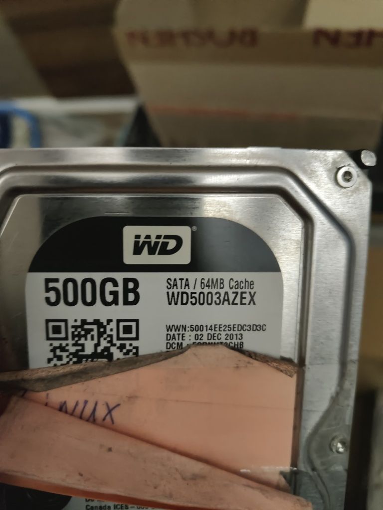 Жорсткий диск Western Digital 500 Gb